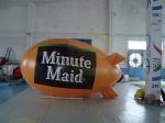 0.18mm PVC Helium Advertising Blimps Bespoke UV Productive Printing