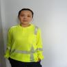 Buy cheap 7oz Yellow Hi Vis Workwear FR Knitted HRC2 Safety Shirt from wholesalers