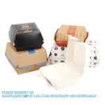 Paper Burger Box, Corrugated Hamburg Box 300gsm Paper Fast Food Disposable