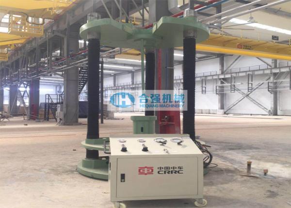 Buy cheap Locomotive 100T Wheelset Gear Assembly Press 3 Screw Pillar from wholesalers