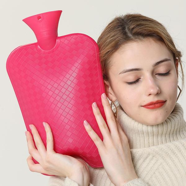 Buy cheap Soft Rubber Hot Water Bottle With Cover , Hot Water Bag 3 Litre For Cramps Pain Relief from wholesalers