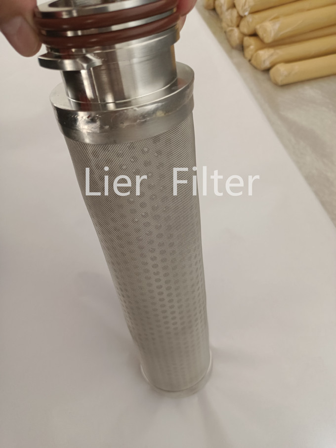Fluidized Bed Cylinder Sintered Metal Filter Element For Pharmaceutical Industry