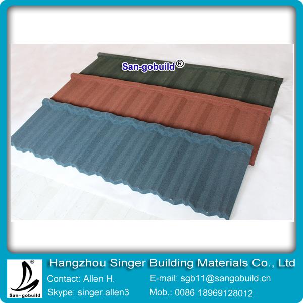 Buy cheap San gobuild Decorative Villa Roofing Construction Material Stone Coated tile from wholesalers