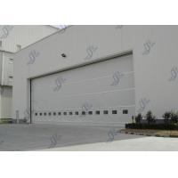 Buy cheap Large High Speed Folding Door Dustproof With Plastic PVC Fabric Door Material product