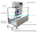 Passage Boot Sole Washer , Sole Cleaning Machine For Entrance Unit In Food