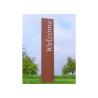 Buy cheap Outdoor Decoration Custom Corten Steel Logo, Custom Logo from wholesalers