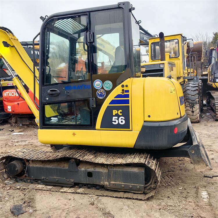 Original Hydraulic Valve Second Hand Japanese Excavator Komatsu56 with Working Performance