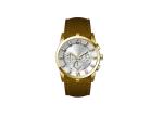 46MM Diameter Men'S Quartz Analog Watch Stainless Steel Back Cover Mineral Glass