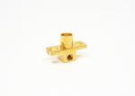Right Angle Female SMP RF Connector 2 Holes Flange Mount SMP-JWFB2 CE