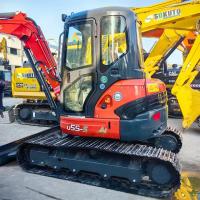 Buy cheap Used Kubota U55-5 Excavator second hand construction machinery and equipment product