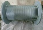 Muiti Layer Winch Drum , Cable Winding Drum Customized Cabon Steel