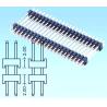 Buy cheap double Rows Straight Male 2.54mm Breakable Pin Header connector from wholesalers