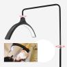 Buy cheap U Shaped Moon Lash Lamp 60watt Adjustable Height 125cm 180cm from wholesalers