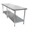 Buy cheap Adjustable Commercial Hotel Equipment Kitchen Stainless Steel Woking Table from wholesalers