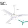 Buy cheap Smart 42 Inch Modern LED Ceiling Fans Electric Power Source 220V Iron Blade from wholesalers