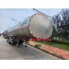 Buy cheap 40cbm Used Stainless Steel Tanker Trailers Food Tank Semi Trailer from wholesalers