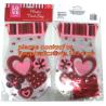 Buy cheap Decorative Candy Cello Bag Valentine's Day Clear Plastic Treat Bag,valentine's day Promotion gift colorful heart silicon from wholesalers