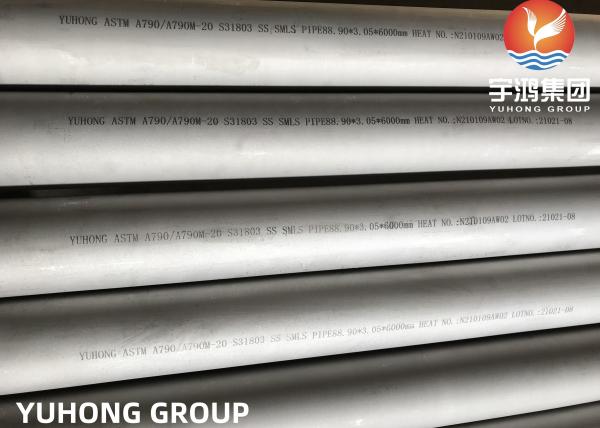 Duplex Stainless Steel Pipe, ASTM A790/790M ,A789/789M S31803 (2205 / 1.4462),