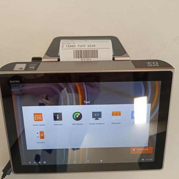 Buy cheap 58mm Printer Android POS System 3GB RAM 32GB ROM For Digital Payment from wholesalers