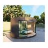 Buy cheap Wooden House with Steel Structure for Carports and Hotels EU Luxury Round Holiday Accommodation Option from wholesalers