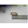 Buy cheap Luxury handbag fitting light gold zinc alloy 20 mm metal arch bridge with high polishing from wholesalers
