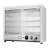 Buy cheap 1.5kw Silver White Kitchen Equipment Commercial Buffet Food Warmer Display Showcase from wholesalers