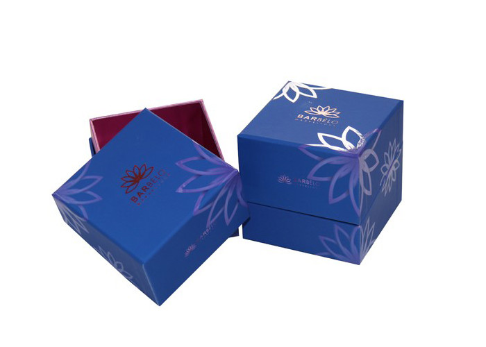 Individual Deluxe Rigid Makeup Gift Box , Beautiful Packaging Perfume Boxes