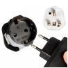 Buy cheap CCC CE AC Travel Plug Adapter White Black European To British Conversion from wholesalers