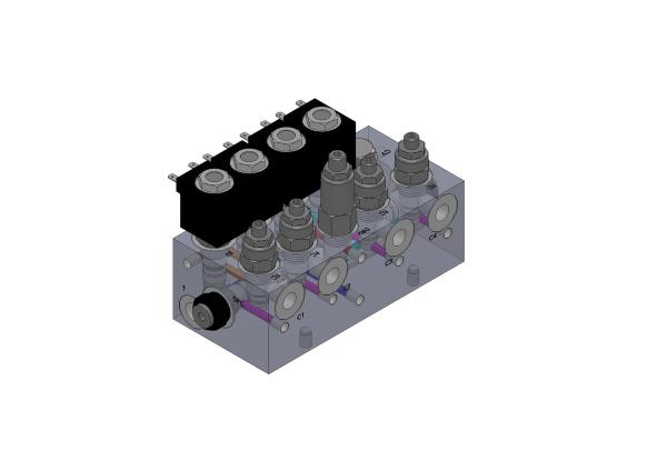 Buy cheap G3/8 Oil Port Stainless Steel Hydraulic Valve Manifold Block from wholesalers