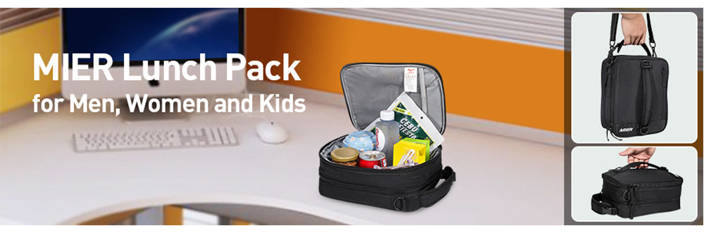 Adult Casual Leakproof Insulated Lunch Pail For Work Office