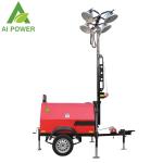 9m 20KVA Portable Light Tower LED Lamps