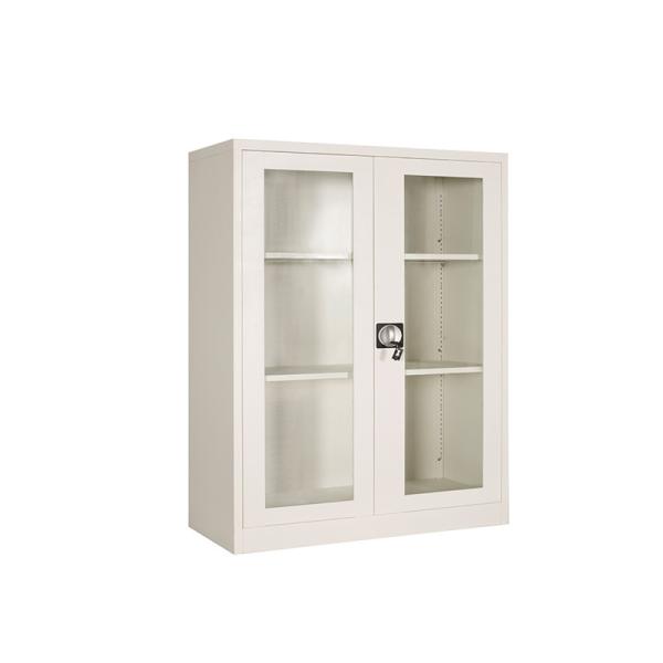 Buy cheap Modern Industrial H900mm Glass Door Filing Cabinet Fitting File Storage Cabinet from wholesalers