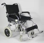 Flip Up Footrest Aluminum Manual Wheelchair For Travel
