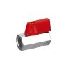 Buy cheap F X F Female Threaded 3 / 8 Brass Mini Ball Valve , 3 / 4 Mini Ball Valve from wholesalers
