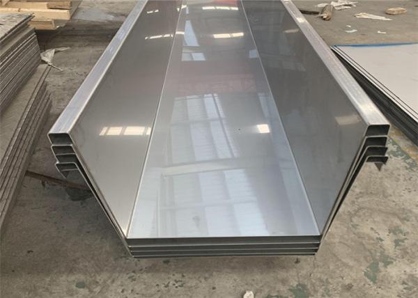Buy cheap 6m 202 2B Finish Stainless Steel Rain Gutters Guards For Decoration from wholesalers
