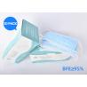 Buy cheap White Blue Non Woven Fabric Mouth Mask Disposable 3 Ply For COVID 19 from wholesalers