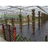 Buy cheap Galvanized Frame Finishing Garden Glass Greenhouse 6mm Polycarbonate Covering from wholesalers