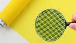 High Tension 165T-31 Silk Screen Printing Mesh , Polyester Mesh Filter Yellow