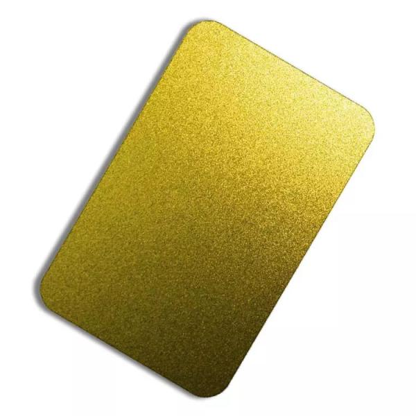 Buy cheap PVD Colour Bead Blasted Stainless Steel Sheet Decoiling Anti Oxidation from wholesalers