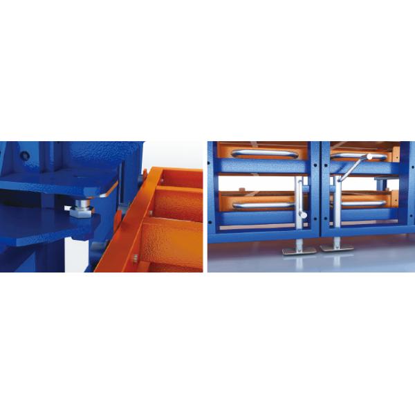 Roll Out Metal Structure Rack Heavy Duty Manual Horizontal Sheet Metal Storage Rack Industrial Use