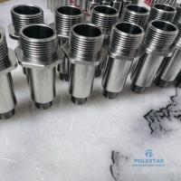 Buy cheap SUS316 Stainless Steel Precision Components External Thread Pagoda Joint CNC product