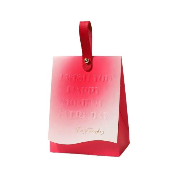 Buy cheap Custom Color Accepted Christmas Kraft Paper Gift Bag with Customized Logo and Color from wholesalers