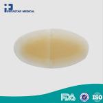 CE approved sterile bacteria wound care hydrocolloid bordered dressing for 1st