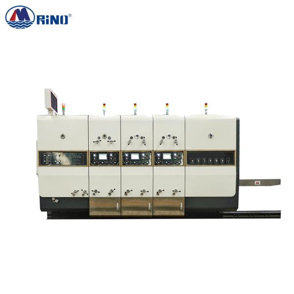 Buy cheap Corrugated Board Paper 3 Color Flexo Printing Machine Lead Edge Feeding from wholesalers
