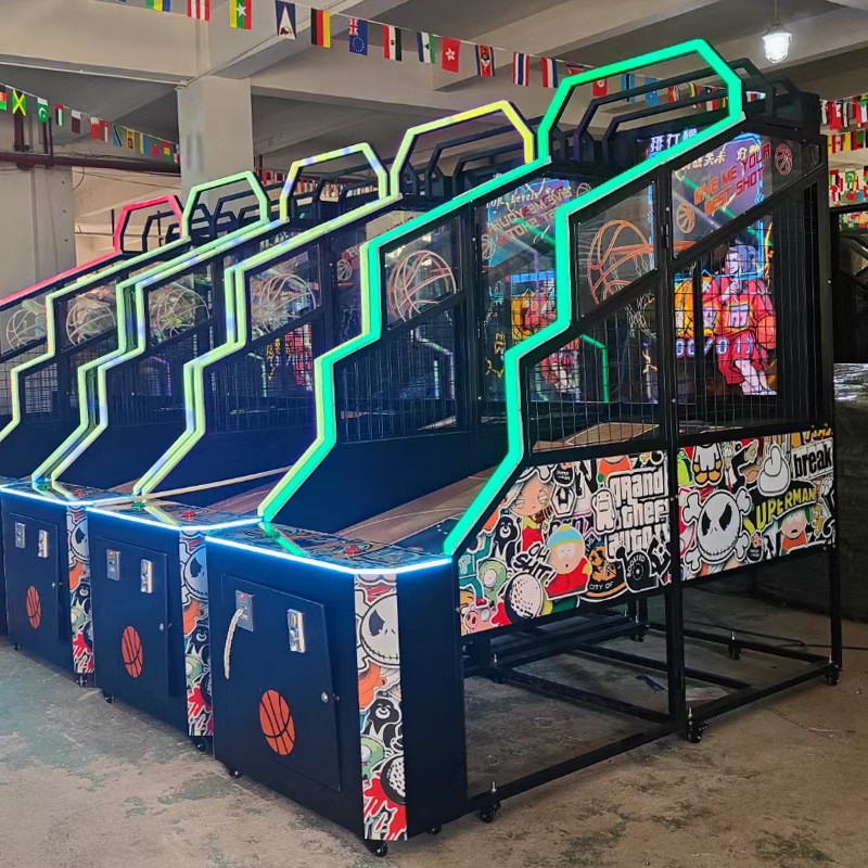 180KG Indoor Electronic Basketball Arcade Machine Street Basketball Pro Shooting