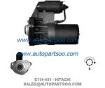 S13-38A S13-38B - HITACHI Starter Motor 12V 1.8KW 9T MOTORES DE ARRANQUE