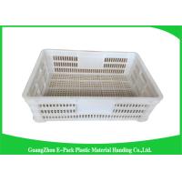 Buy cheap Economic Plastic Storage Food Crates / Stackable Storage Containers product
