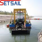 Non Self Propelled Trailing Hopper Suction Pump Dredger for Sea Durable
