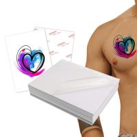 Buy cheap PVA Films Direct Waterproof Printable Temporary Tattoo Transfer Paper For Inkjet product