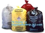 Clinical Waste Bags (Yellow), Heavy Duty Sacks , 17in x 25in (x25), Popular PE